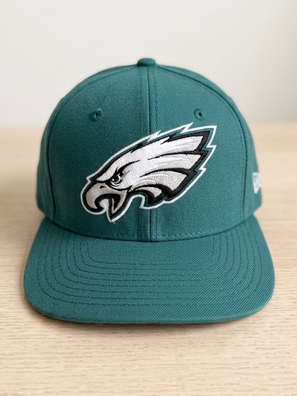 Vintage 90s Starter Philadelphia Eagles Pro Line Velcro Strapback Hat Green